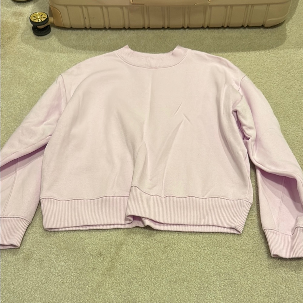 Light Pink Crewneck Sweatshirt